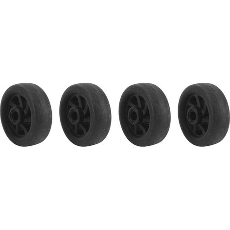 Roues de valise de rechange, durables et silencieuses, pivotantes en PVC, pour la réparation (1/5)