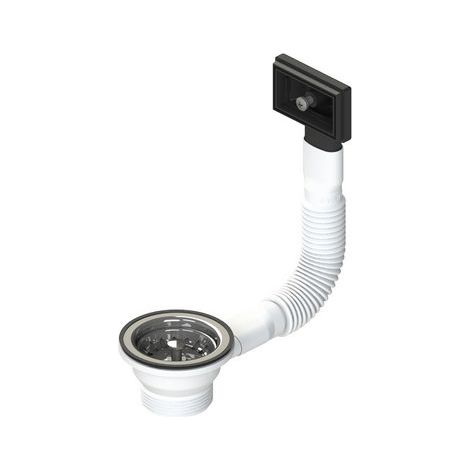 PILETTA D.70 MM TAPPO CESTELLO CON TROPPIENO RETTANGOLARE- 11/2- LBPLA- pezzi 1