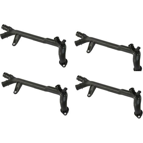 4 tuyaux d'eau pour refroidisseur d'huile vers culasse, Mercedes-Benz W203 C230 2712001552 (1/5)