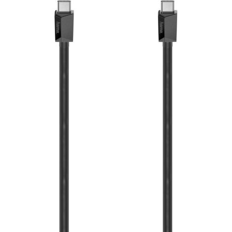Hama USB-C® Kabel USB 2.0 USB-C® Stecker 1.5 m Schwarz 00200630