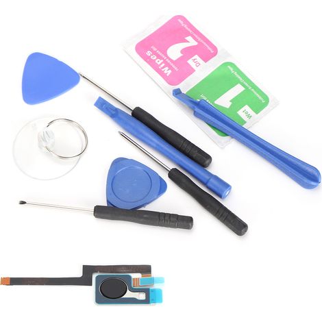 6,3-Zoll-Flexkabel für Home-Button, Fingerabdrucksensor und Fingerabdrucksensor-Taste für Google Pixel 3 XL Smartphone (schwarz) (1/5)