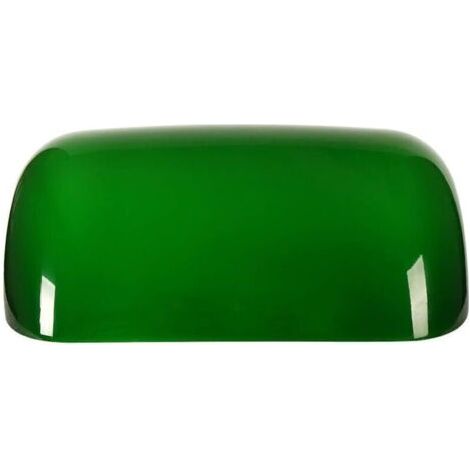 Abat-jour de rechange en verre pour lampe de bureau (vert),Abat-jour,Abat-jour