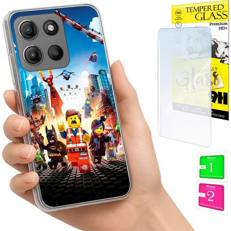 Funda para Motorola Moto G15 / G15 Power, carcasa trasera + cristal (1/5)