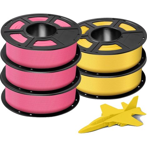 Filamento PLA, 5 kg, Ecologico, Combinazione 5 kg F (1/2)