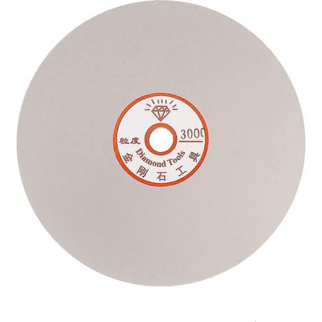 Disque de polissage et de meulage plat diamanté grain 3000 de 6 pouces jn (1/5)