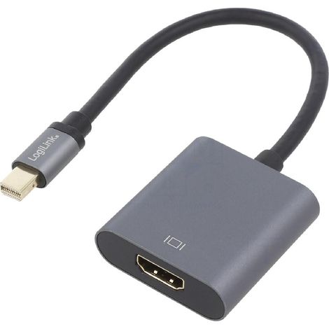 Adaptateur DisplayPort 1.2 HDCP 1.3 HDMI 2.0 DTS-HD-Dolby-True HD UHD 4K 3D 0.15m - Gris