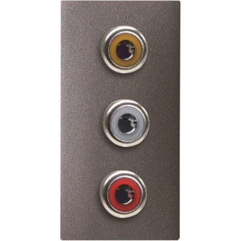 Zenit 3X Rca - 1M - Anthracite 2CLA215530N1801 ABB N2155.3AN