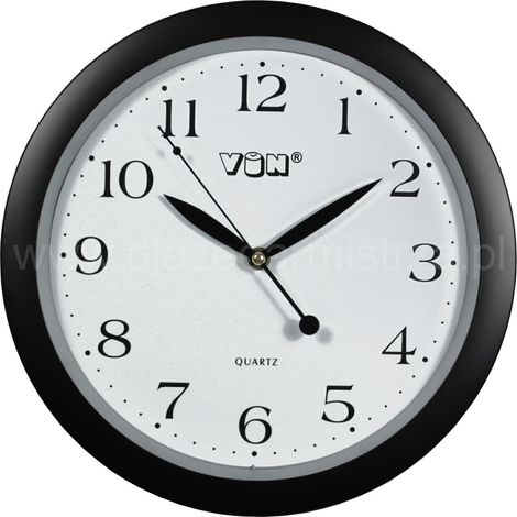 Orologio da parete nero MB-17