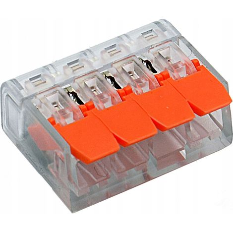 Conector rápido de cable 4x 0,14-4mm2 1 unidad PCT-414