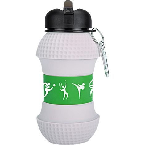 Bouteille À Eau Pliable - En Silicone Souple - Pour Voyage Et Activités Extérieures - 500 Ml - 1 Pièce (1/5)