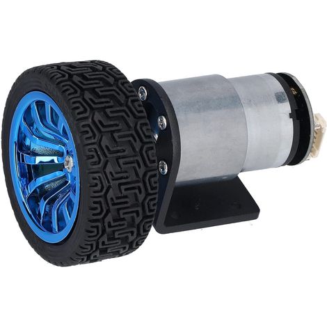 Ensemble de  D'encodeur  de Vitesse à Faible Bruit D'arbre de 6mm pour le Robot de Voiture Intelligent de Bricolage DC6V JGB37-520 pour les Amateurs de Voiture D'équilibre (70 (1/5)