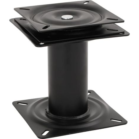 Maison Exclusive - Supporti Sedile Barca 2pzcon Sedile Girevole a 360° in Acciaio