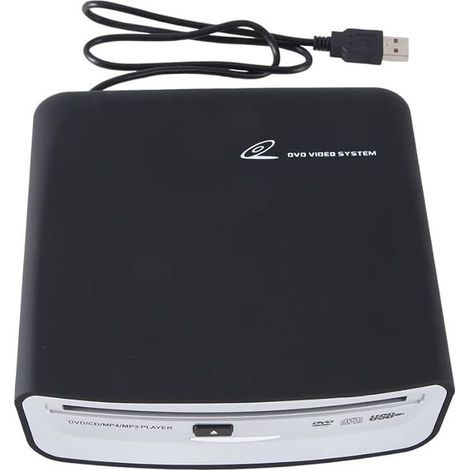 Lecteur CD externe universel pour voiture qui se connecte au port USB de la voiture, à un ordinateur portable ou à un téléviseur pour la navigation Android 4.0 et (1/4)