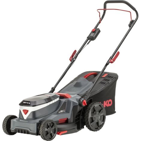 tagliaerba a batteria al-ko "38.6 li" taglio 38 cm 2 batterie 18v 4ah e caricabatterie (1/4)