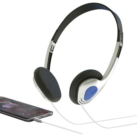 Casque rétro circum-aural confortable stéréo vintage (1/5)