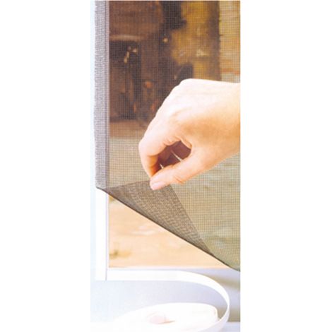1PZ ZANZARIERA IN POLIESTERE PER FINESTRE CM 150 X 180 - COLORE BIANCO
