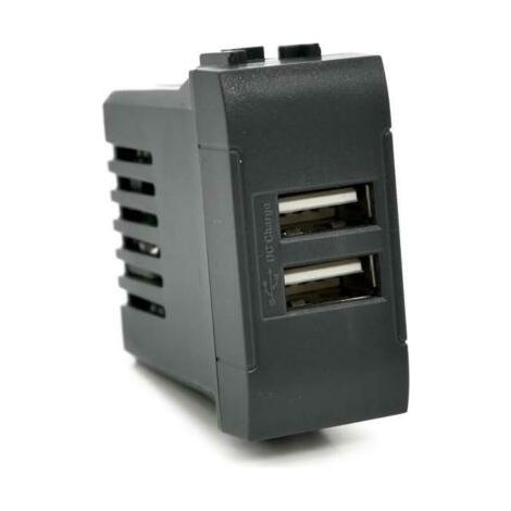 Presa USB Doppia 2A LIVING International Compatibile