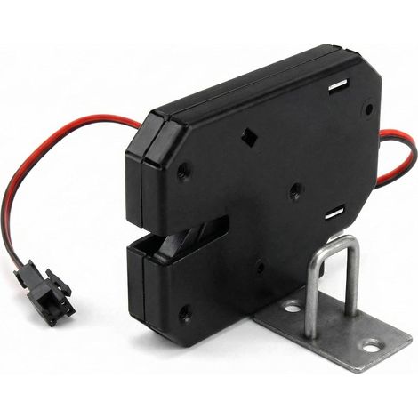 DC 12V Serrure électrique Serrure électronique d'armoire pour système de contrôle d'accès de porte de tiroir d'armoire (sans interrupteur de détection) (1/5)