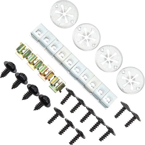 Kit 32 Fixations Vis et Clips Protection Carter Résistant Usure Longue Durée N90796501 pour BORA MK4 (1/5)