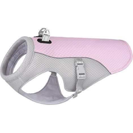 Gilet rafraîchissant pour chien, vêtement anti-coup de chaleur pour animaux de compagnie, protection thermique été pour chiens de toutes tailles (1/5)