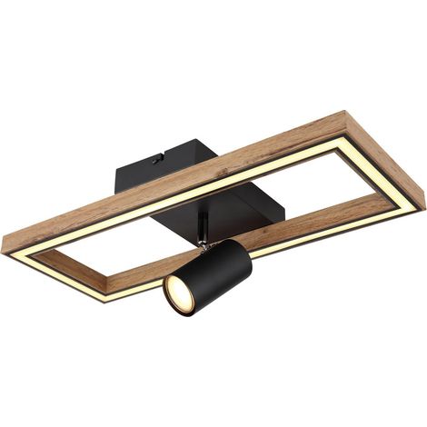 Globo - plafón - Mandera - negro - metal - LED - 67287D (1/5)