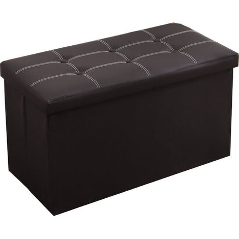 FLITI PERMU Foldable Storage Box in Linen Fabric 38x38x76cm Grey (1/5)