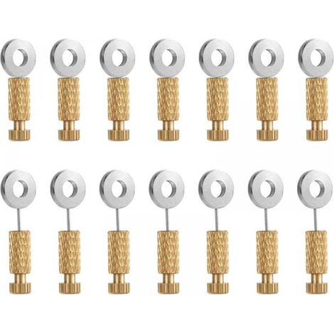 14 Épingles de Positionnement pour Cuir - JINFGERNE - Aiguilles Longues et Courtes pour Couture, Travail Manuel et Loisir Créatif