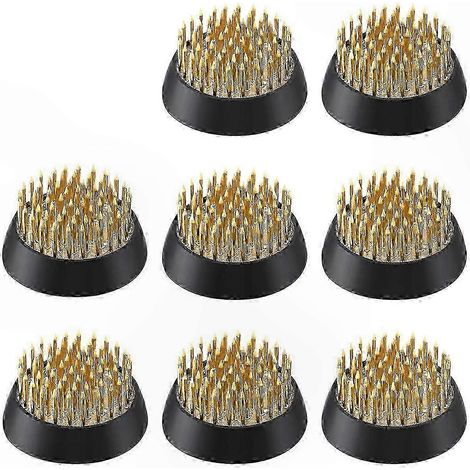 8 Pinces Fleur en Laiton pour Ikebana Rond Support Floral pour Composition Vase Centre de Table (1/5)