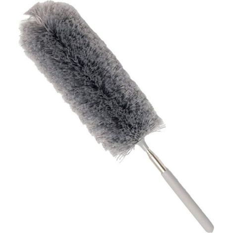 Duster in microfiber with sleeves extendable and head washable for the home, the desk and the car (1/5)