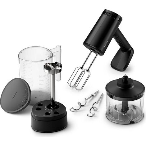 Philips HR3781 20 Batidora de Cocina Negra Potente 500W (1/3)
