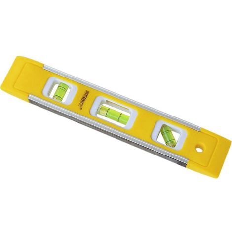 Magnetische Wasserwaage, Lineal, 225 mm, Werkzeug W0332b, 225 mm (1/5)
