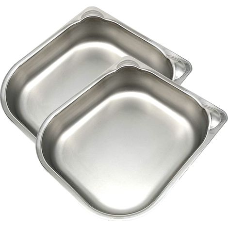 Cat Mate Inserti per ciotole in acciaio inox x 2 per alimentatore automatico Cat Mate C100 e C200 (alimentatore non incluso) (1/5)
