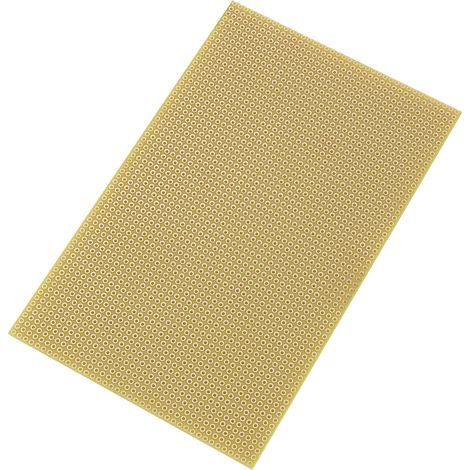 TRU COMPONENTS SU527777 Europlatine Epoxyd (L x B) 16 mm x 10 mm 35 µm Rastermaß 2.54 mm Inhalt 1 S (1/2)
