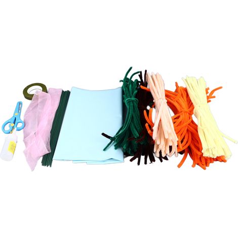 DIY-Set für Chenille-Sonnenblumensträuße: Innovatives, handgefertigtes Set aus Pfeifenreinigern – ideal als Hochzeitsgeschenk oder Weihnachtsdekoration. (1/5)