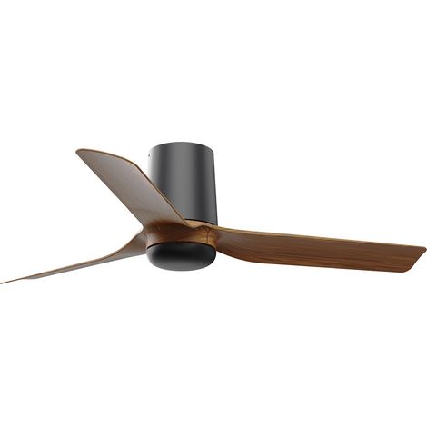 MINI PUNT TUB S Ventilador negro/nogal