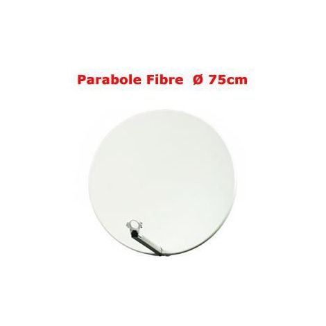 Parabole - Optex - 75 cm - Fibre composite - Haute qualité - Résistante