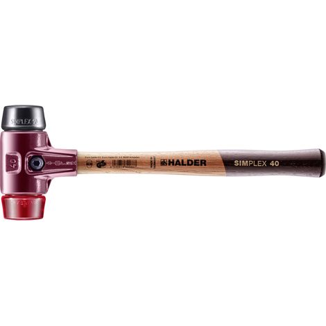 Halder SIMPLEX 3026.040 Schonhammer ergonomischer Griff, hart, mittelhart 640 g 325 mm 1 St.