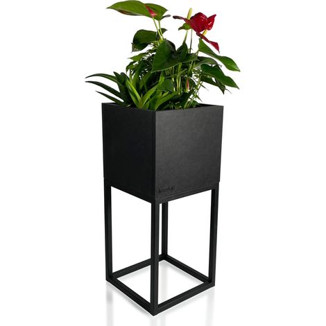 Soporte metálico para flores LOFT FIORINO 22x22x50 cm (1/5)