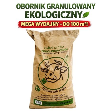 Engrais granulé organique pour légumes AGROLINIJA Gran 25 kg (1/2)