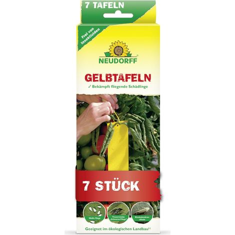 Neudorff Gelbtafeln (kleinformatig) - 7 Stück