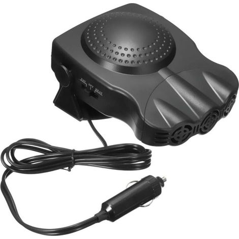 12V 150W Tragbare Autoheizung zum Kühlen, Heizen, Enteisen und Entfeuchten (Schwarz) (1/5)