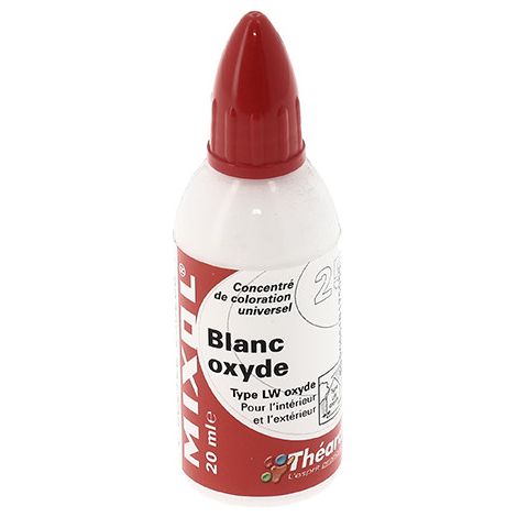 Concentré de coloration universel - Flacon 20 ml - Mixol Blanc