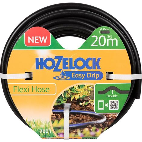 Tubo flessibile Flexi da 20 m per gocciolamento e irrigazione automatica HOZELOCK