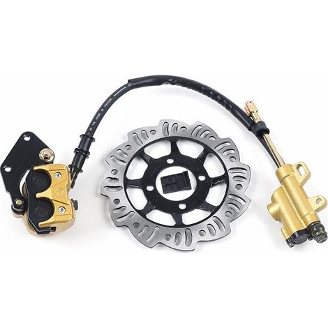 Kit de freins hydrauliques pour moto cross 49-125 cc 4 temps - Frein à disque hydraulique arrière (1/5)