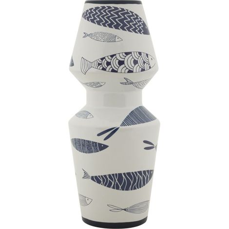 VASE FISH DOUBLE CM Ø 14X34