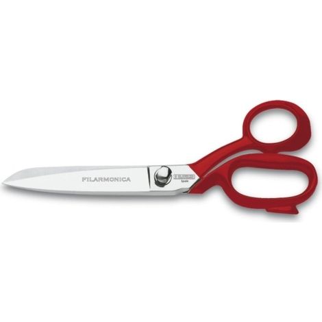 Tijera sastre 10,0" m/pint.rojo forj niq filarmonica