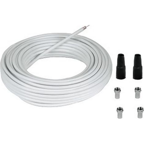 HAMA-Kit de connexion satellite, 85 dB, 20 m