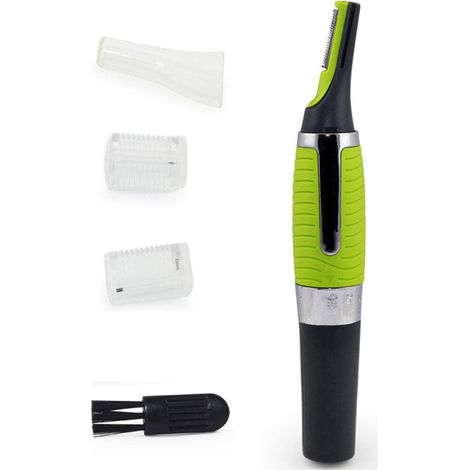 Rasoio di precisione Portatile A Batterie Per Barba, Peli del Naso e Orecchie (1/4)