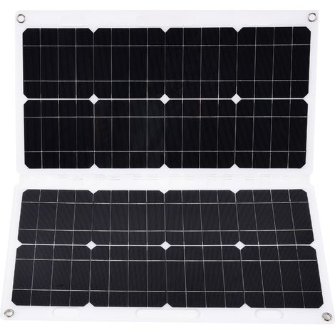 50W 18V Faltbares Solarpanel-Set, wasserdichtes tragbares Ladegerät für Wohnmobile, Wanderungen und Outdoor-Aktivitäten (1/5)