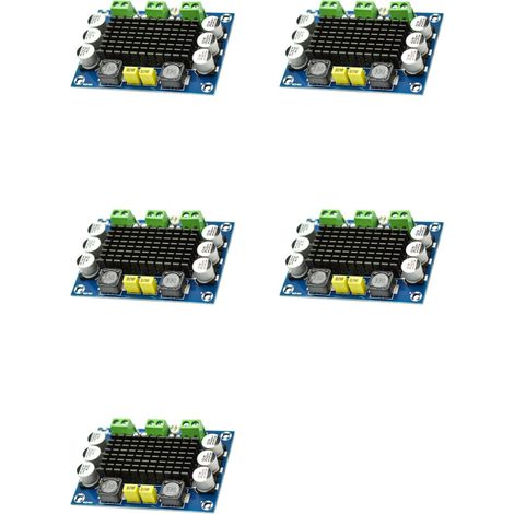 Compatible avec les cartes d'amplification audio numérique mono 5 x 100 W TPA3116D2 (12 V-26 V). (1/3)